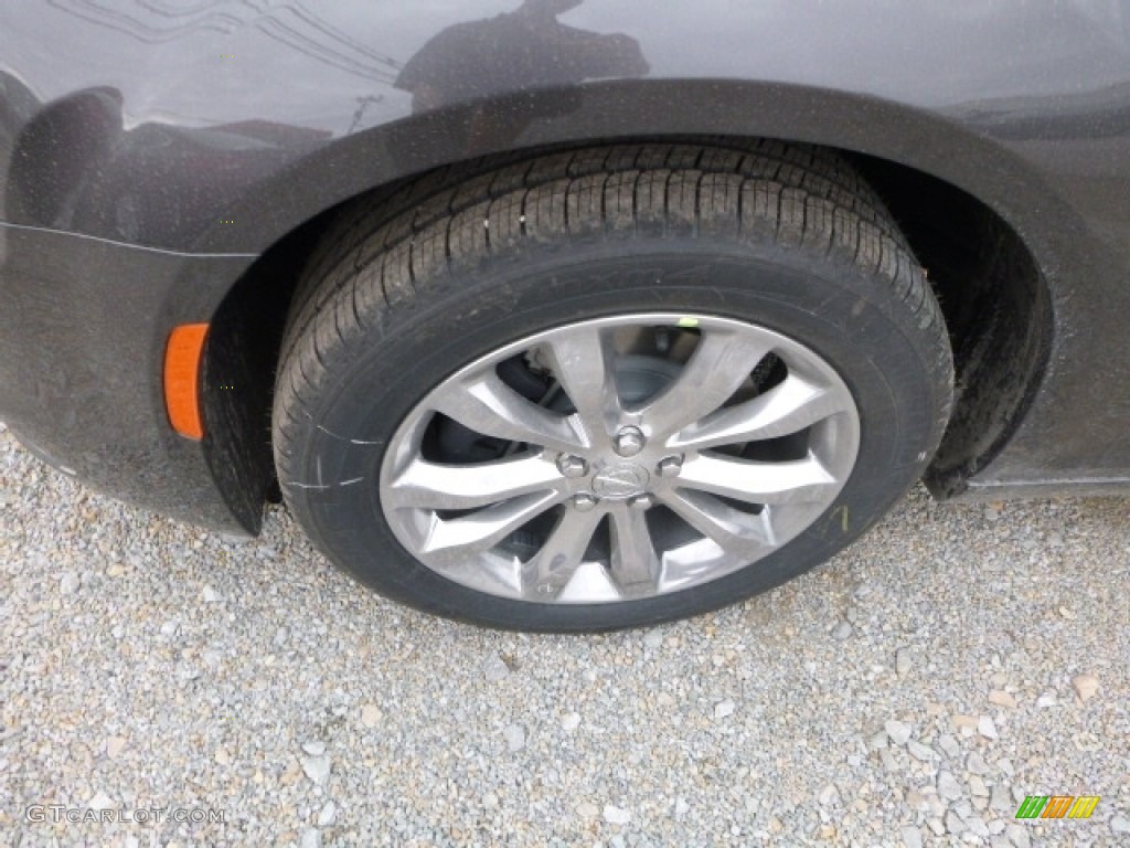 2016 300 C AWD - Granite Crystal Metallic / Black photo #2