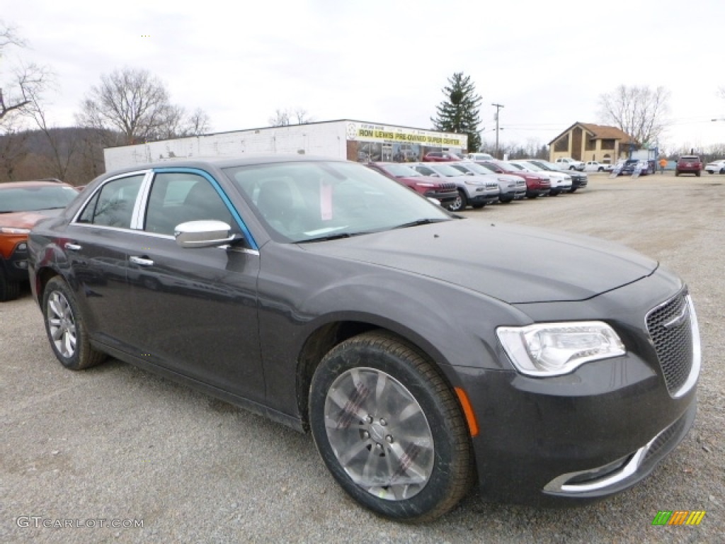 2016 300 C AWD - Granite Crystal Metallic / Black photo #10