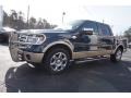 2013 Blue Jeans Metallic Ford F150 King Ranch SuperCrew  photo #3