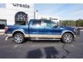 2013 Blue Jeans Metallic Ford F150 King Ranch SuperCrew  photo #8