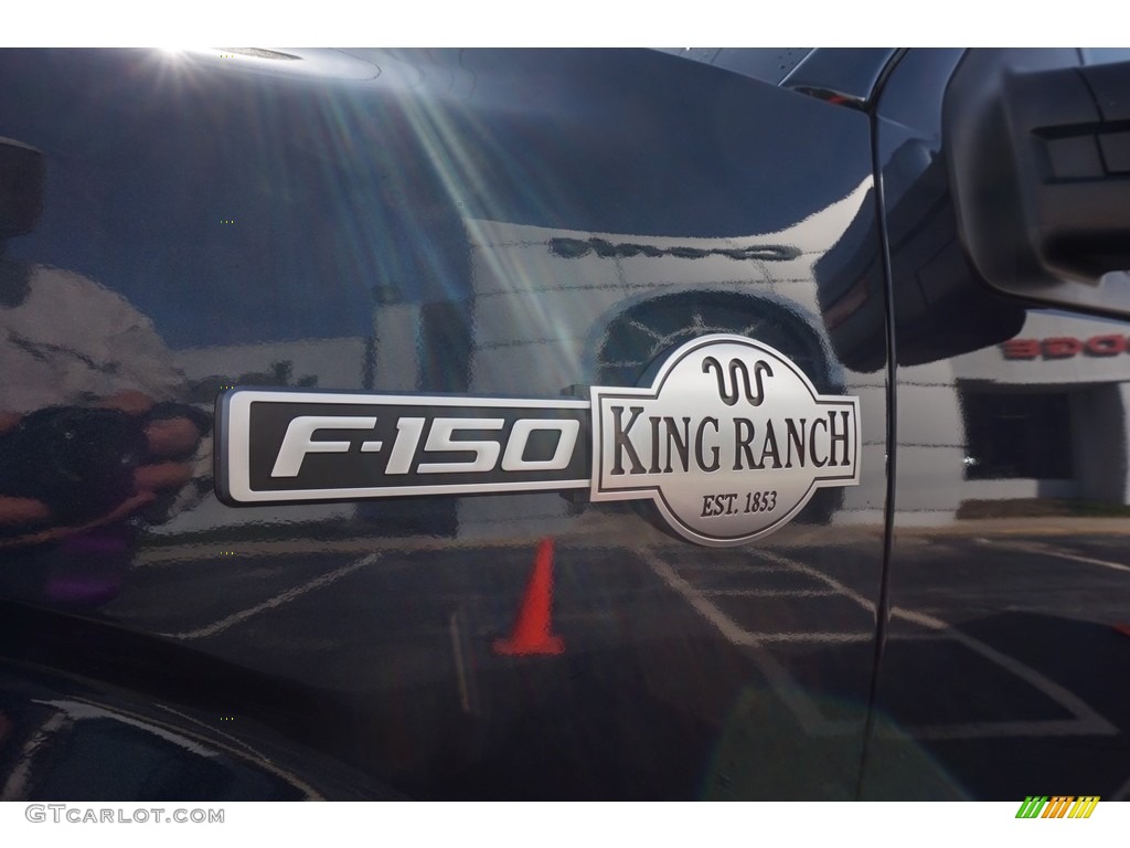 2013 F150 King Ranch SuperCrew - Blue Jeans Metallic / Platinum Unique Pecan Leather photo #15