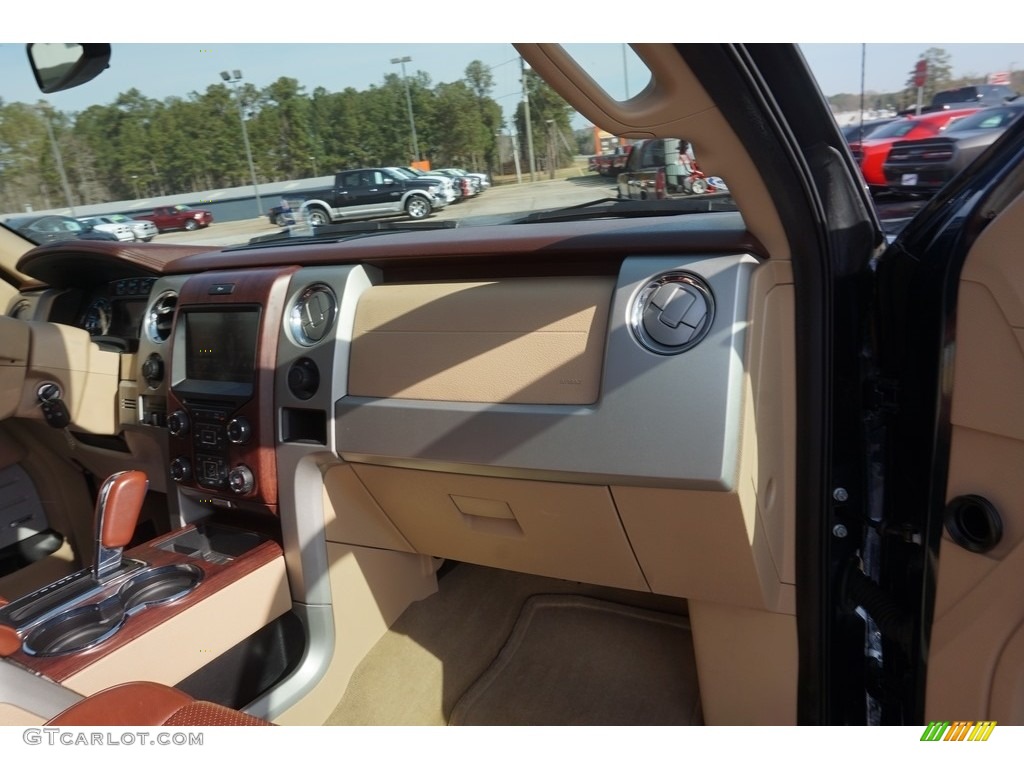 2013 F150 King Ranch SuperCrew - Blue Jeans Metallic / Platinum Unique Pecan Leather photo #20