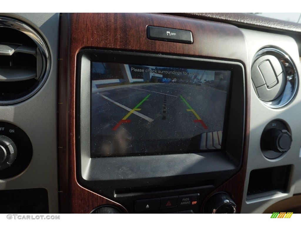 2013 F150 King Ranch SuperCrew - Blue Jeans Metallic / Platinum Unique Pecan Leather photo #24