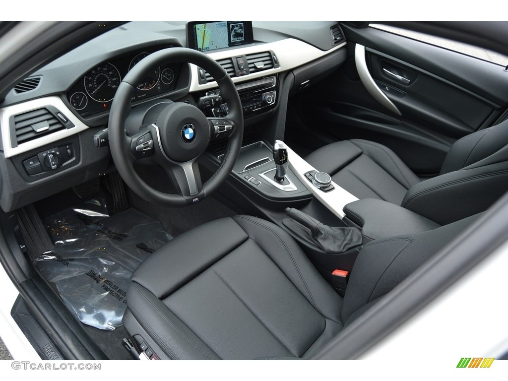 2016 3 Series 320i xDrive Sedan - Alpine White / Black photo #10