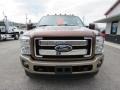 2011 Golden Bronze Metallic Ford F350 Super Duty King Ranch Crew Cab 4x4  photo #3