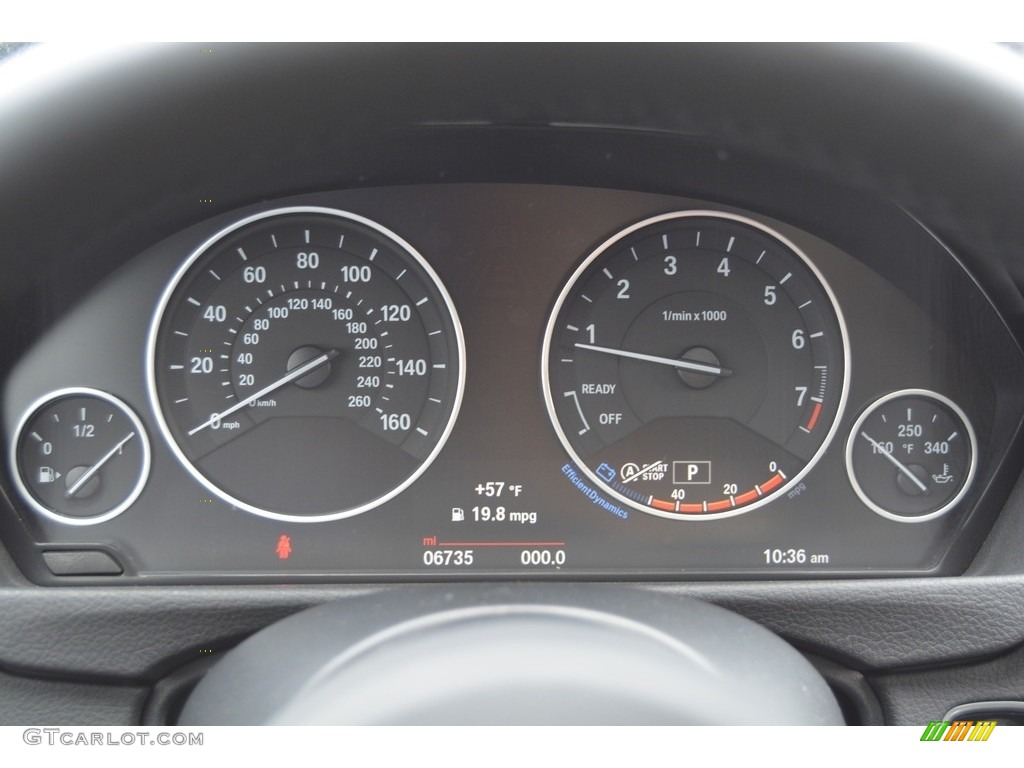 2016 3 Series 320i xDrive Sedan - Alpine White / Black photo #21