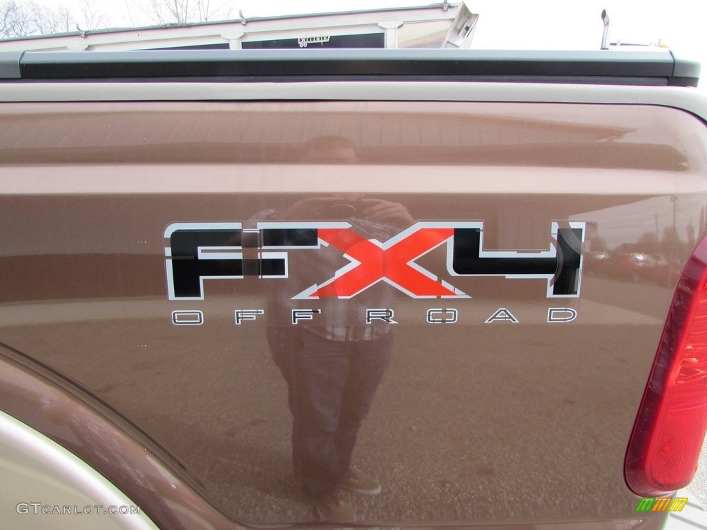 2011 F350 Super Duty King Ranch Crew Cab 4x4 - Golden Bronze Metallic / Adobe photo #14