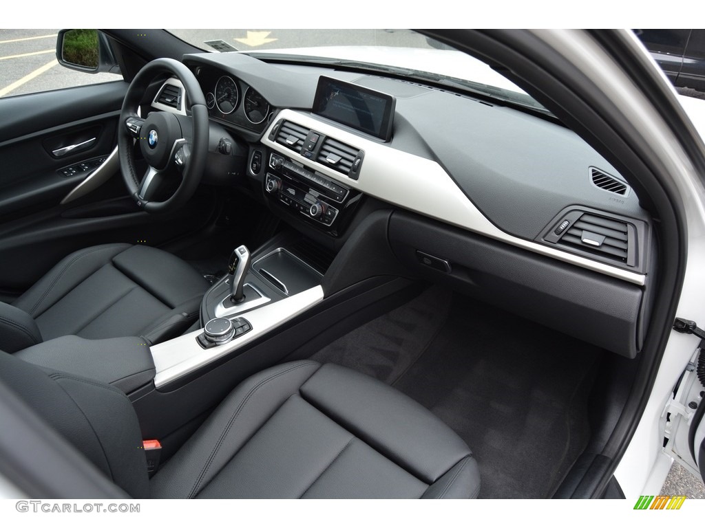 2016 3 Series 320i xDrive Sedan - Alpine White / Black photo #27
