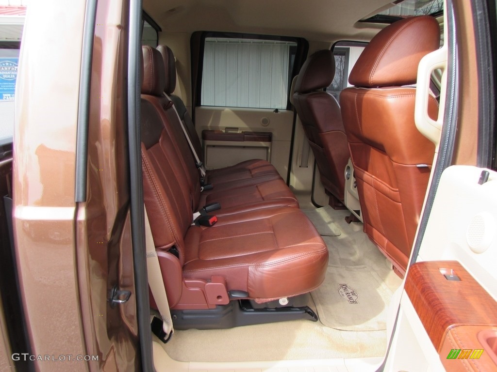 2011 F350 Super Duty King Ranch Crew Cab 4x4 - Golden Bronze Metallic / Adobe photo #19