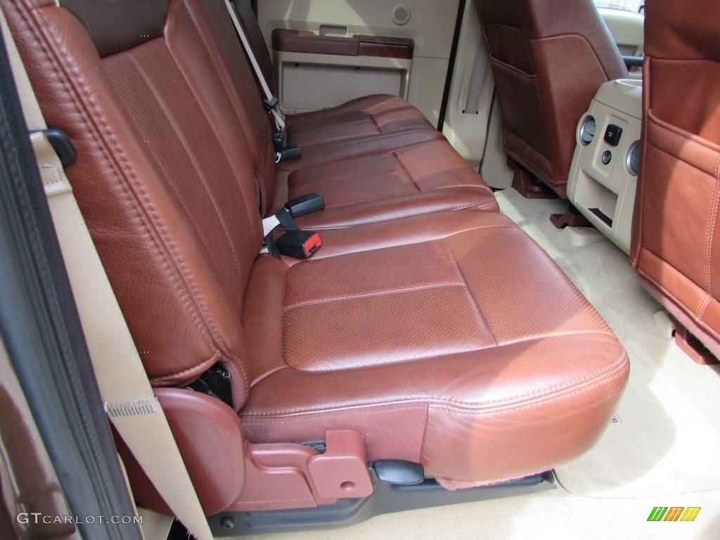 2011 F350 Super Duty King Ranch Crew Cab 4x4 - Golden Bronze Metallic / Adobe photo #20