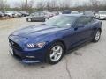 2016 Deep Impact Blue Metallic Ford Mustang V6 Coupe  photo #13