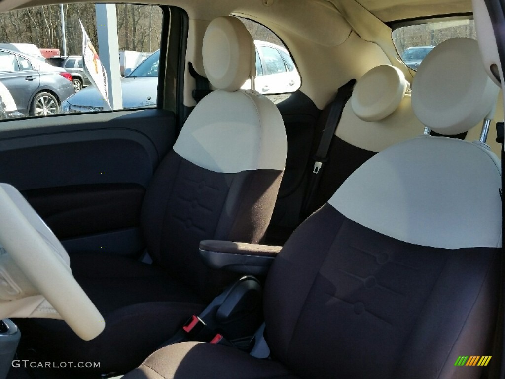 2013 500 c cabrio Pop - Verde Oliva (Olive Green) / Marrone/Avorio (Brown/Ivory) photo #16