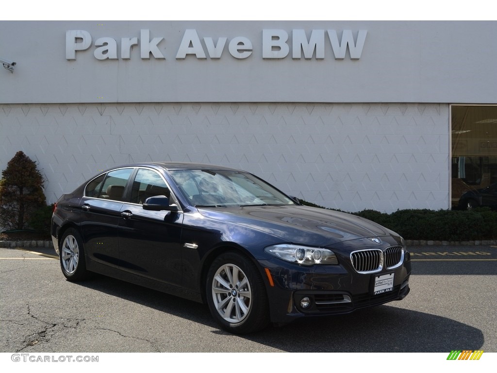 2016 5 Series 528i xDrive Sedan - Imperial Blue Metallic / Cinnamon Brown photo #1