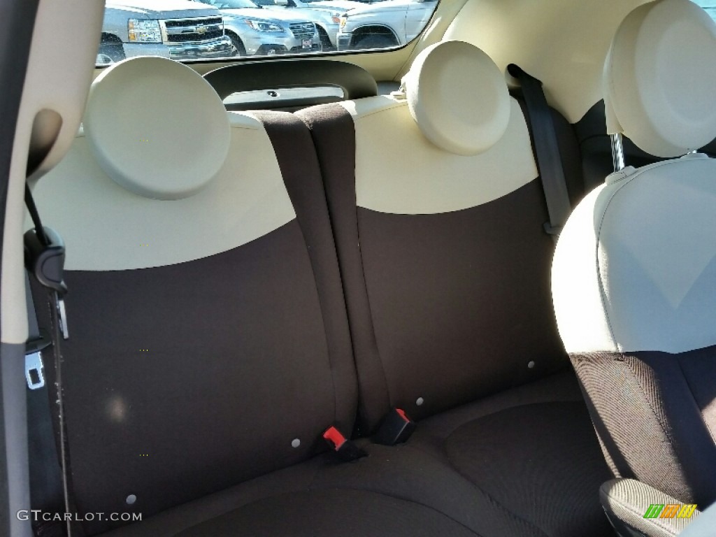 2013 500 c cabrio Pop - Verde Oliva (Olive Green) / Marrone/Avorio (Brown/Ivory) photo #22