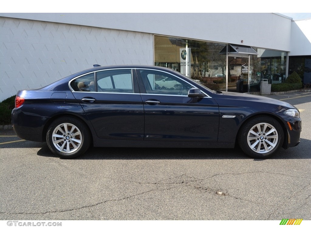 2016 5 Series 528i xDrive Sedan - Imperial Blue Metallic / Cinnamon Brown photo #2