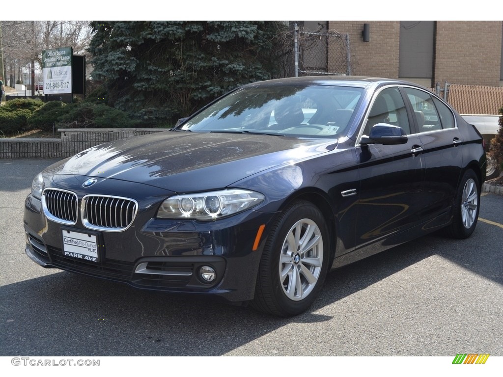 2016 5 Series 528i xDrive Sedan - Imperial Blue Metallic / Cinnamon Brown photo #6