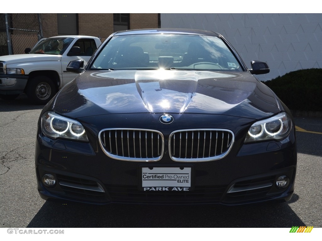 2016 5 Series 528i xDrive Sedan - Imperial Blue Metallic / Cinnamon Brown photo #7