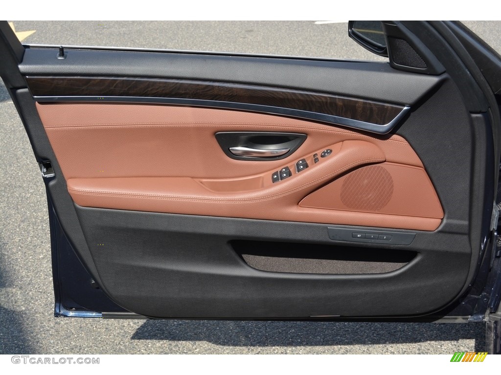 2016 5 Series 528i xDrive Sedan - Imperial Blue Metallic / Cinnamon Brown photo #8