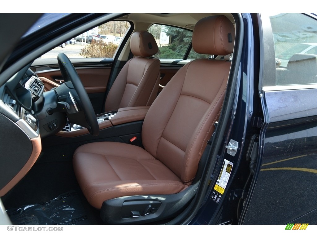 2016 5 Series 528i xDrive Sedan - Imperial Blue Metallic / Cinnamon Brown photo #12