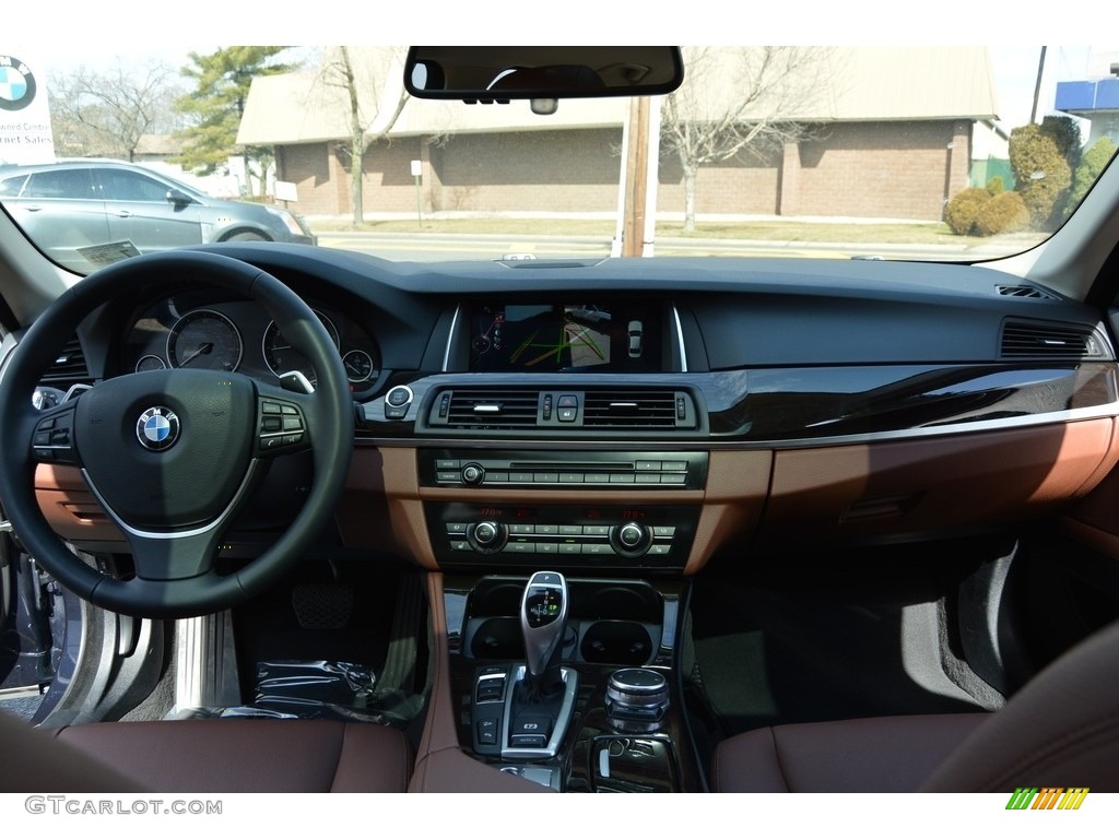 2016 5 Series 528i xDrive Sedan - Imperial Blue Metallic / Cinnamon Brown photo #14