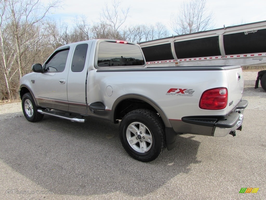2003 F150 XLT SuperCab 4x4 - Silver Metallic / Dark Graphite Grey photo #5