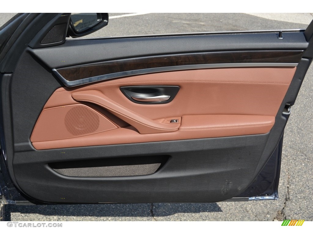 2016 5 Series 528i xDrive Sedan - Imperial Blue Metallic / Cinnamon Brown photo #25