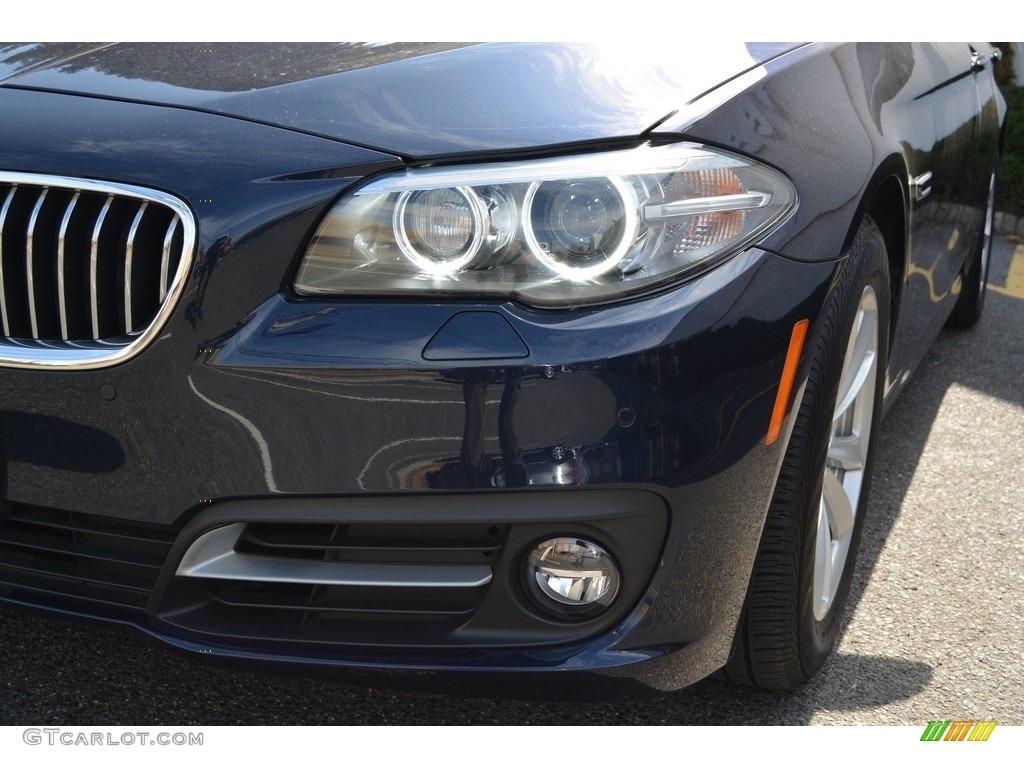 2016 5 Series 528i xDrive Sedan - Imperial Blue Metallic / Cinnamon Brown photo #30