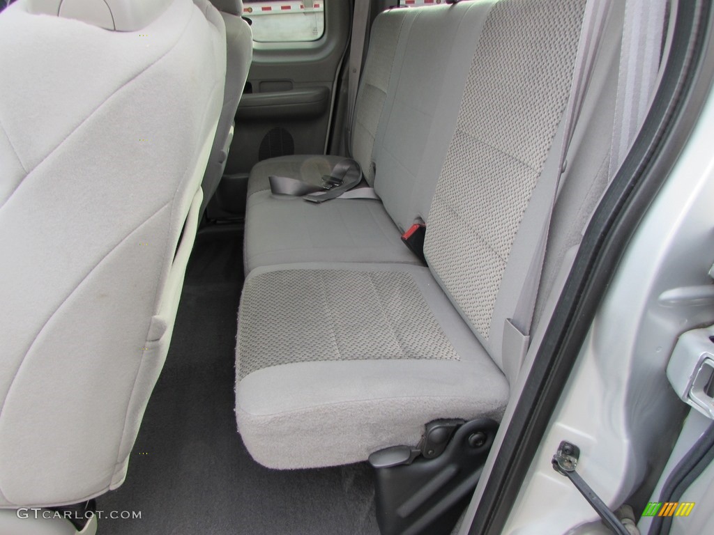2003 F150 XLT SuperCab 4x4 - Silver Metallic / Dark Graphite Grey photo #21