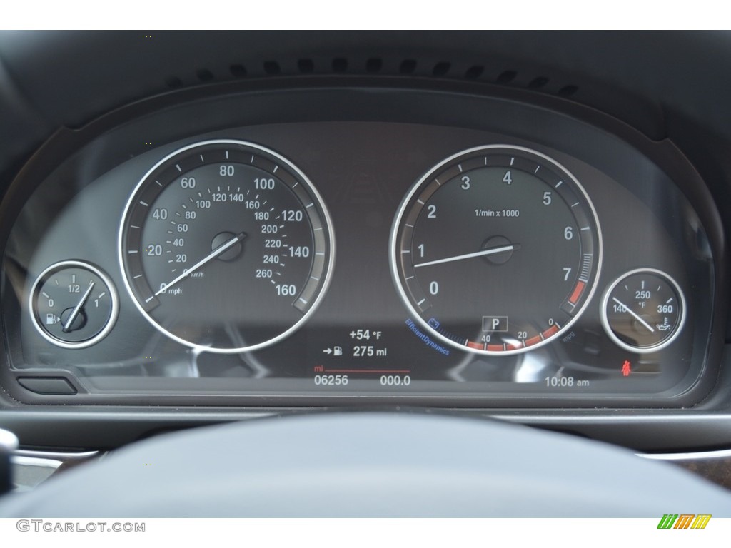 2016 BMW 5 Series 535i xDrive Sedan Gauges Photo #111377575