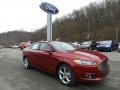 2016 Ruby Red Metallic Ford Fusion SE AWD  photo #4