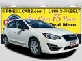 Crystal White Pearl 2016 Subaru Impreza 2.0i 5-door