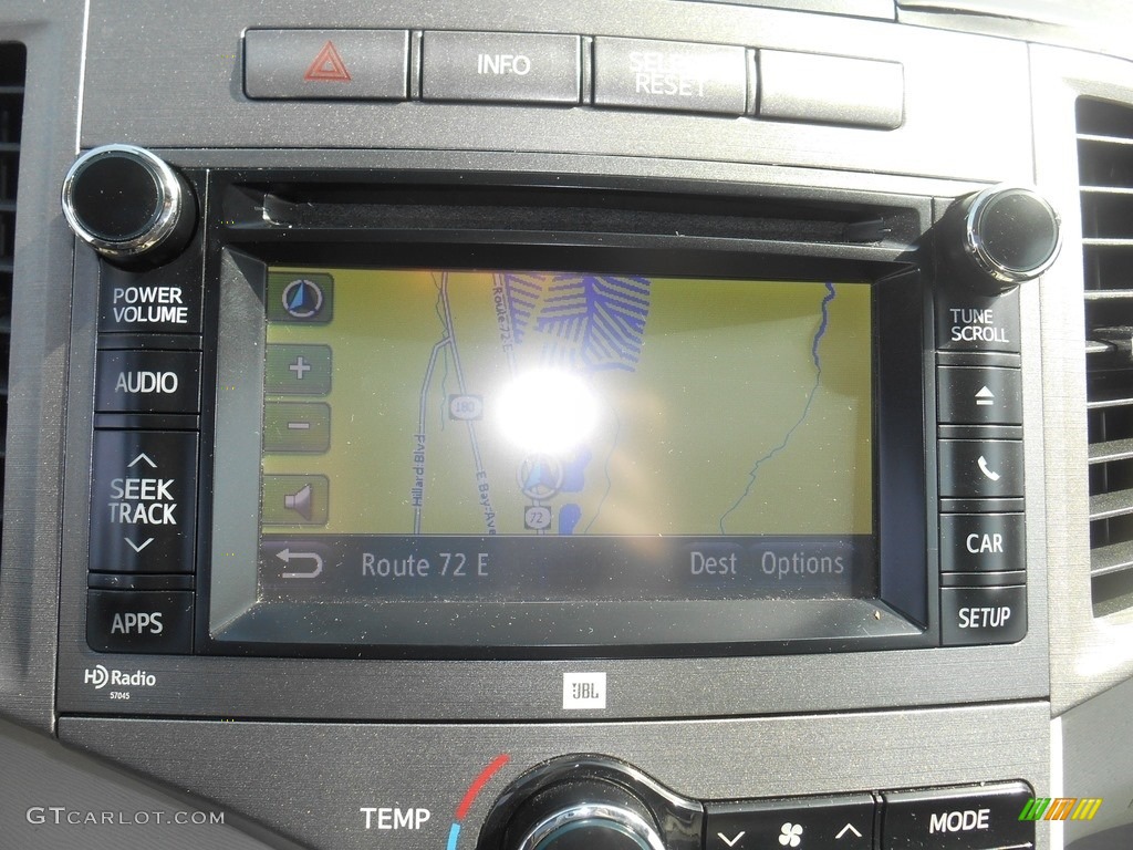 2013 Venza XLE AWD - Cosmic Gray Mica / Light Gray photo #17