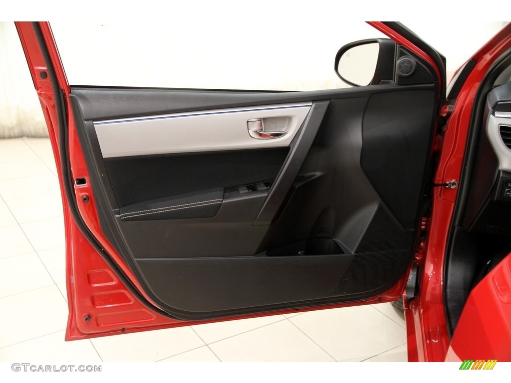2014 Corolla LE - Barcelona Red Metallic / Ash photo #4