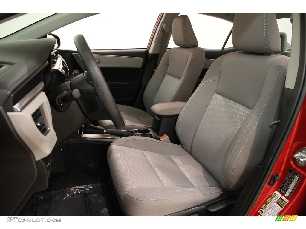 2014 Corolla LE - Barcelona Red Metallic / Ash photo #5