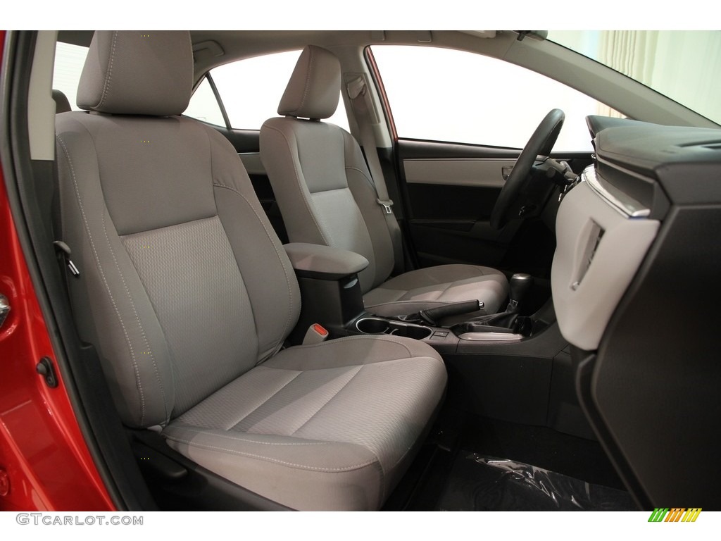 2014 Corolla LE - Barcelona Red Metallic / Ash photo #12