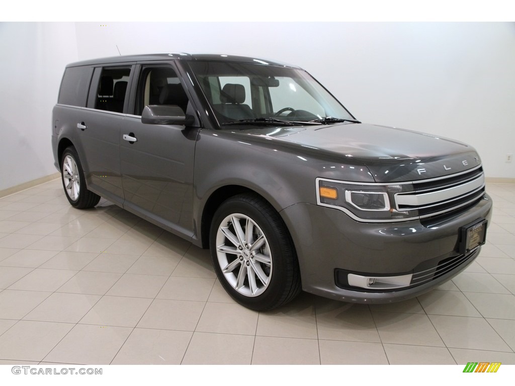 Magnetic Metallic 2015 Ford Flex Limited AWD Exterior Photo #111382870