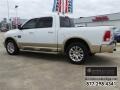 2013 Bright White Ram 1500 Laramie Longhorn Crew Cab  photo #4