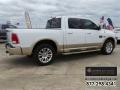 2013 Bright White Ram 1500 Laramie Longhorn Crew Cab  photo #9