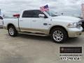 2013 Bright White Ram 1500 Laramie Longhorn Crew Cab  photo #11