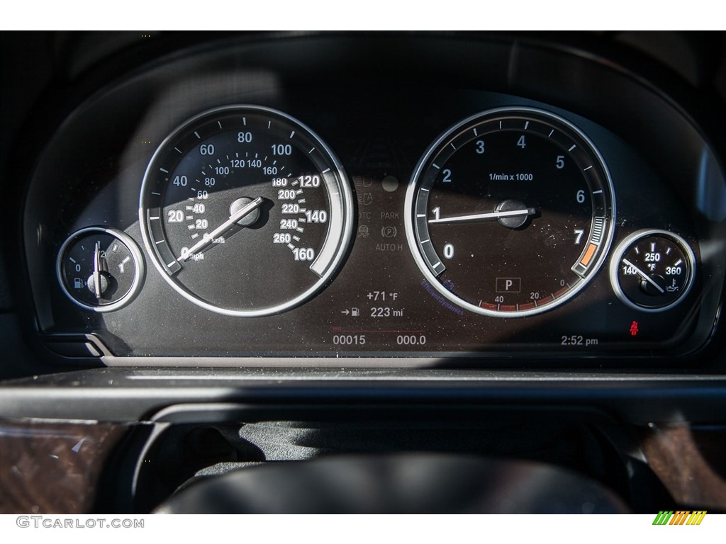 2016 5 Series 528i Sedan - Jet Black / Black photo #6