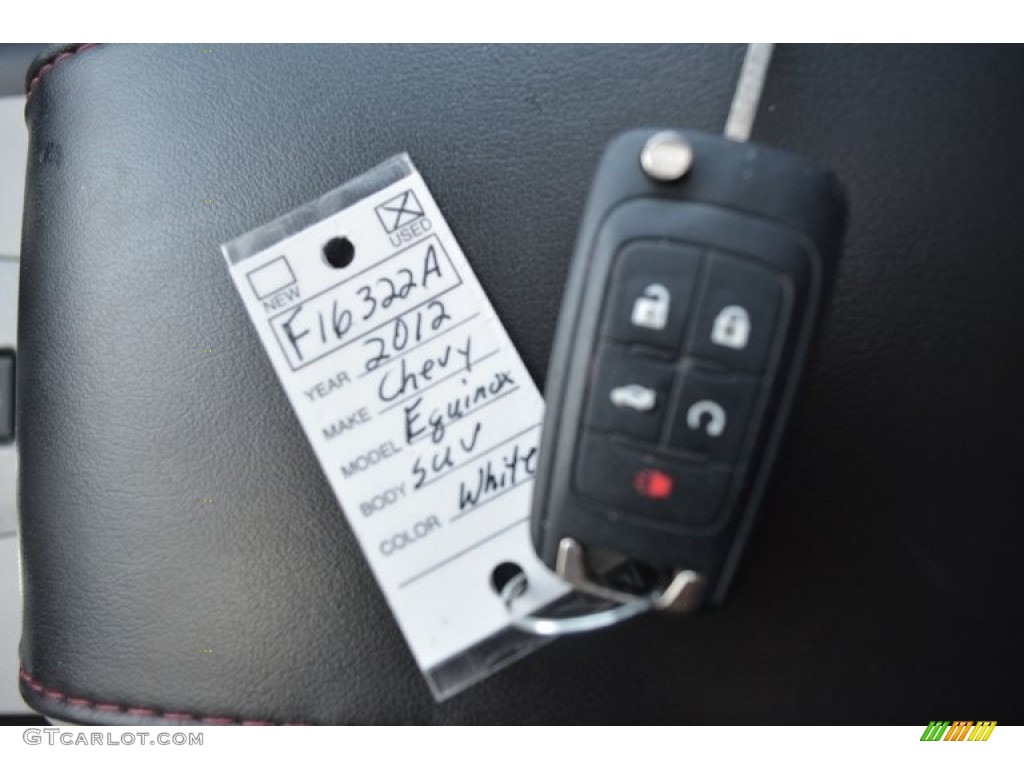 2012 Equinox LT - Summit White / Light Titanium/Jet Black photo #26