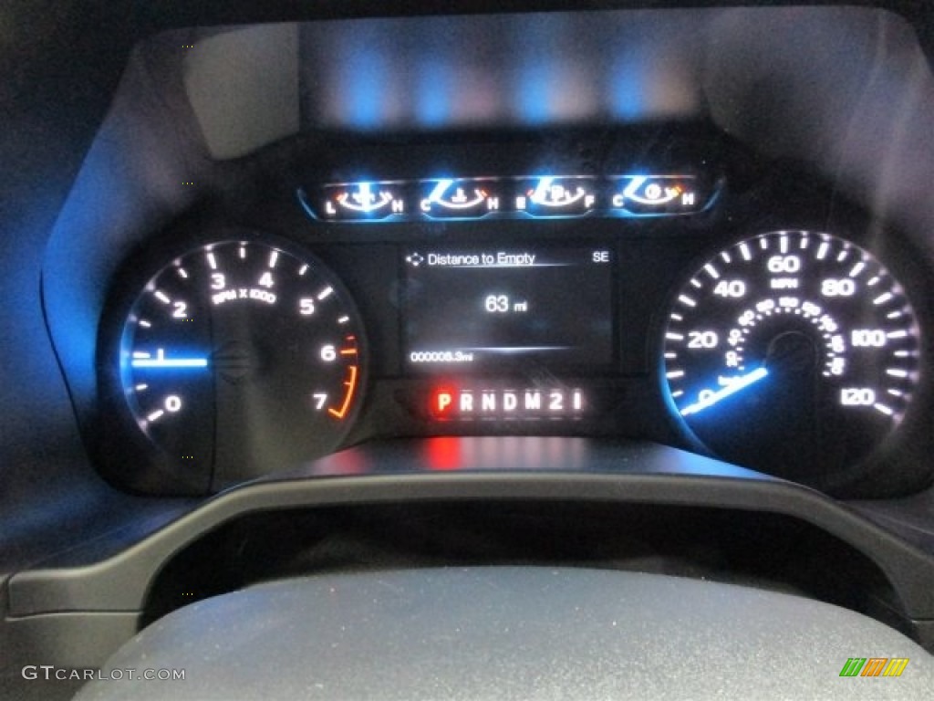 2016 F150 XL SuperCrew 4x4 - Oxford White / Medium Earth Gray photo #21