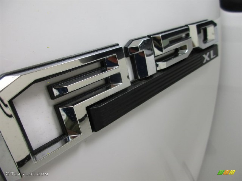 2016 F150 XL SuperCrew 4x4 - Oxford White / Medium Earth Gray photo #27