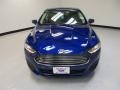 2016 Deep Impact Blue Metallic Ford Fusion S  photo #3