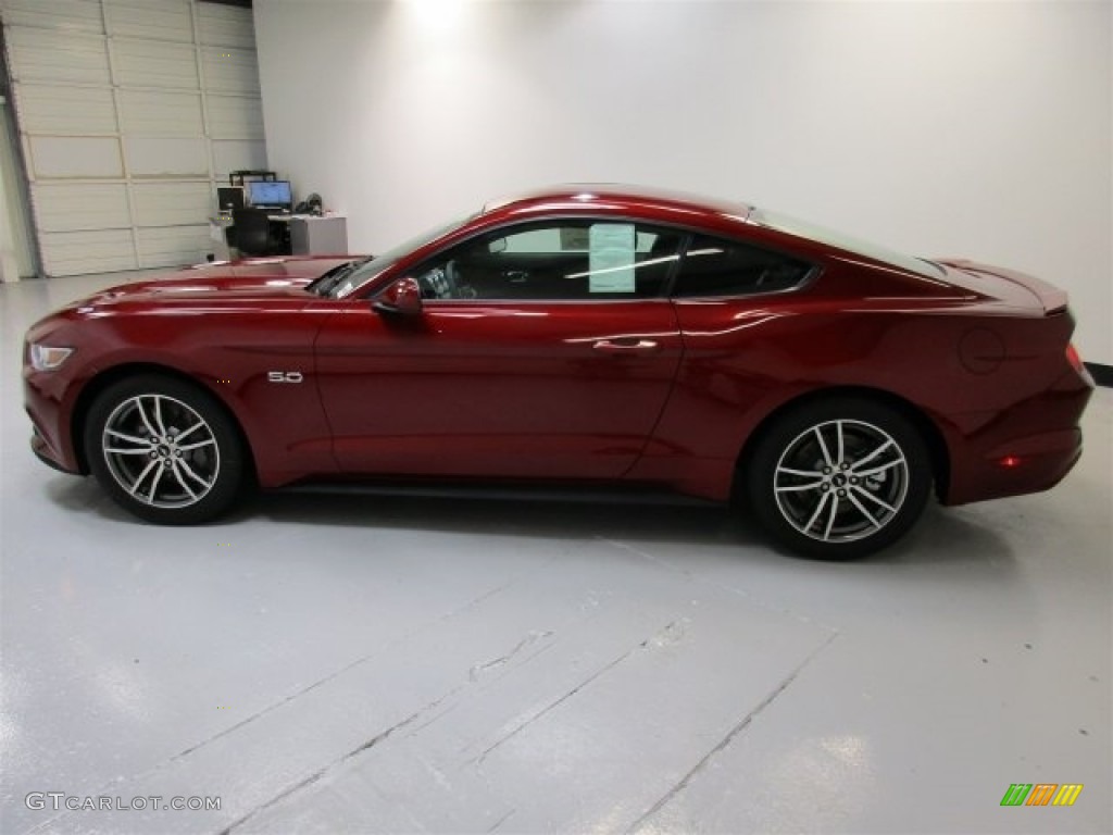2016 Mustang GT Coupe - Ruby Red Metallic / Ebony photo #6