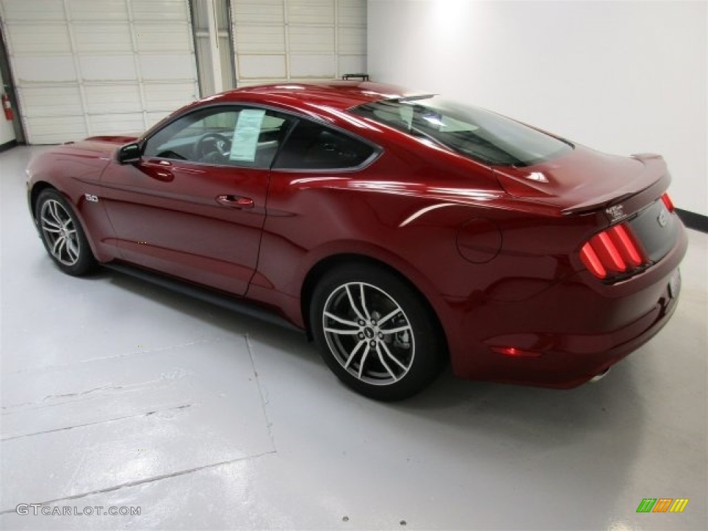 2016 Mustang GT Coupe - Ruby Red Metallic / Ebony photo #7