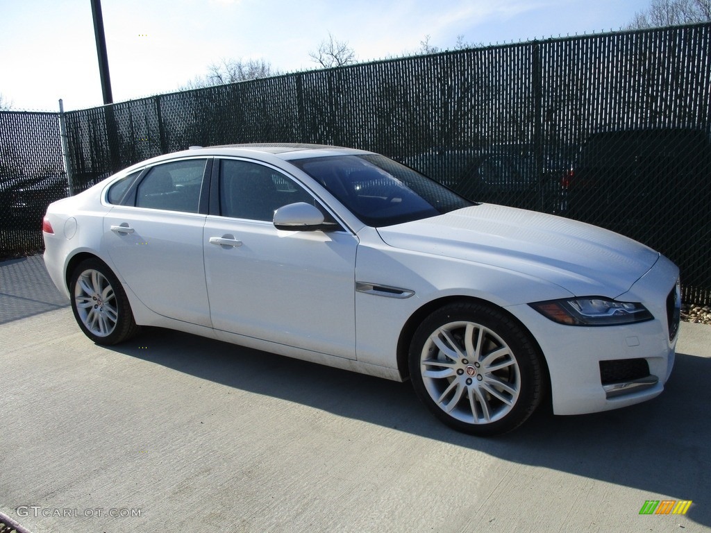 2016 XF 35t AWD - Polaris White / Jet photo #1