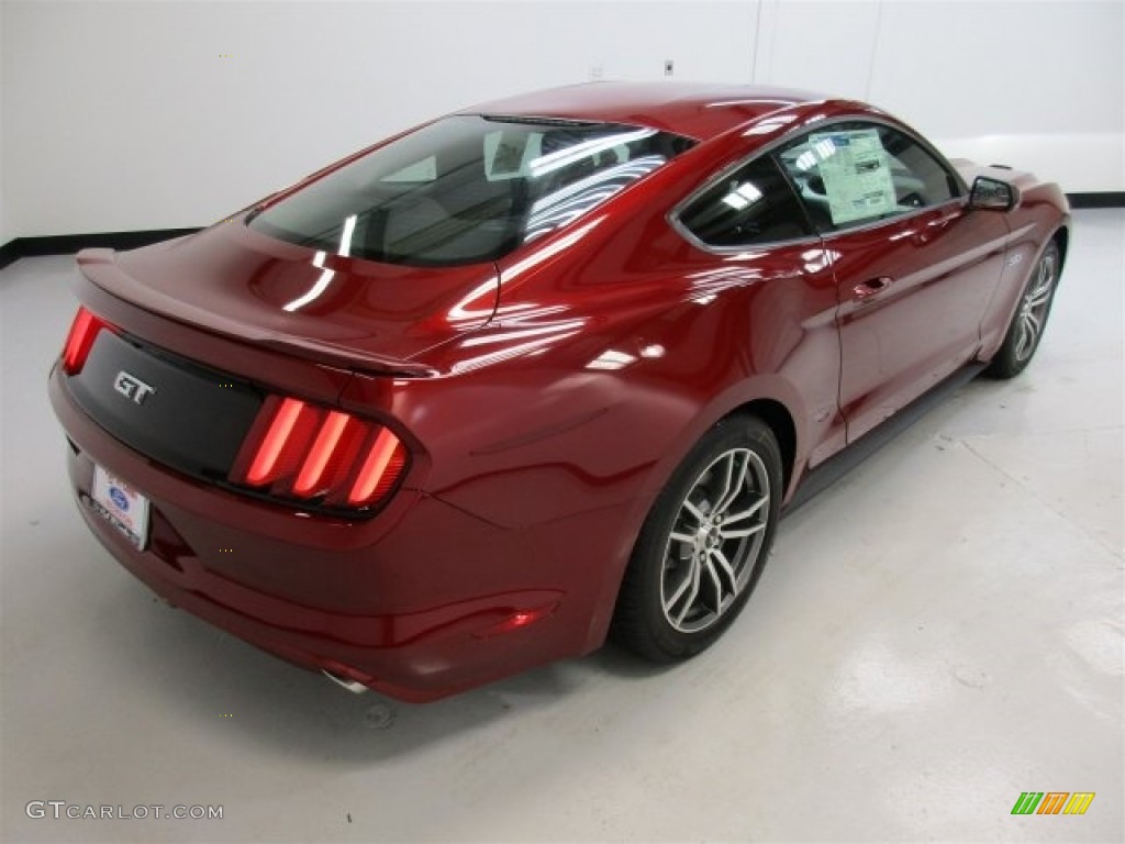 2016 Mustang GT Coupe - Ruby Red Metallic / Ebony photo #10