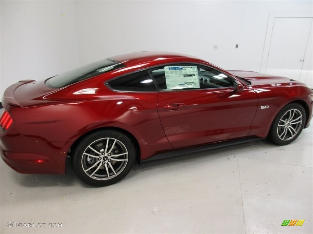 2016 Mustang GT Coupe - Ruby Red Metallic / Ebony photo #11