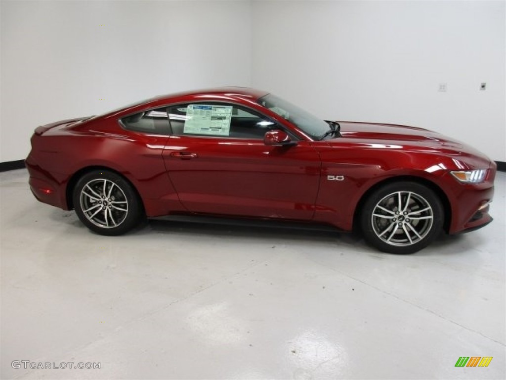 2016 Mustang GT Coupe - Ruby Red Metallic / Ebony photo #12